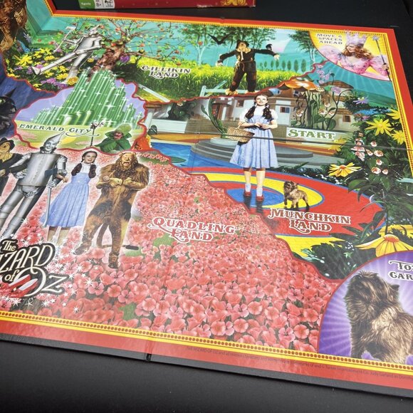 The Wizard Of Oz The Board Game By Fundex 2010 - Unpunched and Sealed parts - Picture 16 of 16